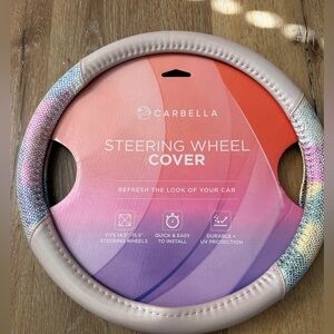 Carbella Pink Steering Wheel Cover